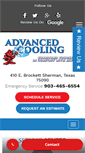 Mobile Screenshot of advancedcooling.net